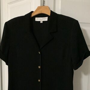 Donna Ricco Black Maxi Dress